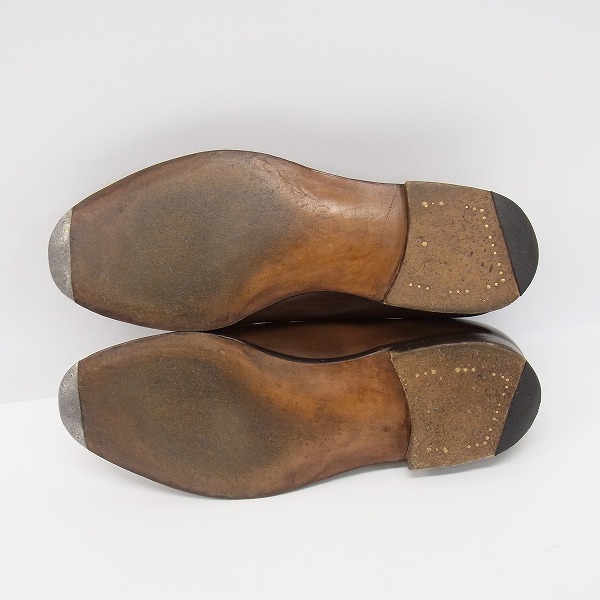 実際に弊社で買取させて頂いたEDWARD GREEN/エドワードグリーン コインローファー/シューツリー付き/6.5Eの画像 2枚目