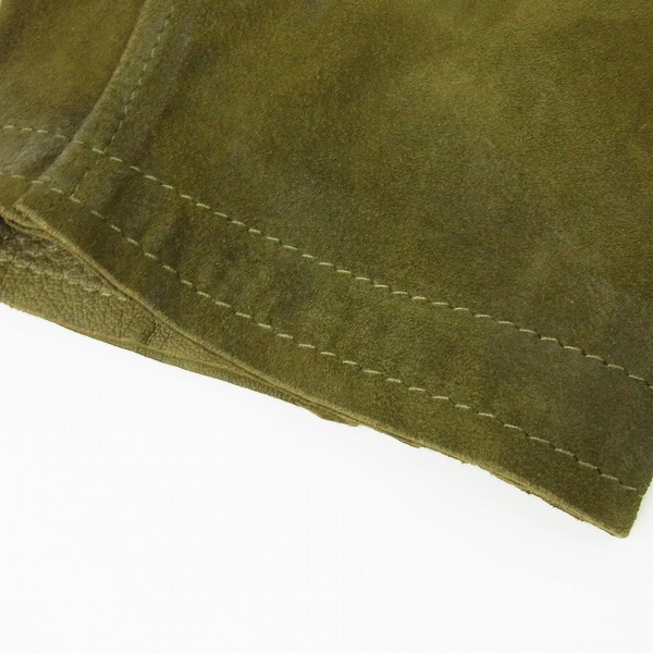 実際に弊社で買取させて頂いたDIESEL BLACK GOLD/ディーゼル ブラックゴールド レザージャケット/Mの画像 6枚目