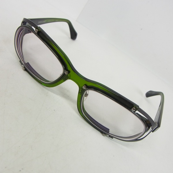 実際に弊社で買取させて頂いたless than human/レスザンヒューマン SAKIGAKE フルリム セルフレーム メガネ