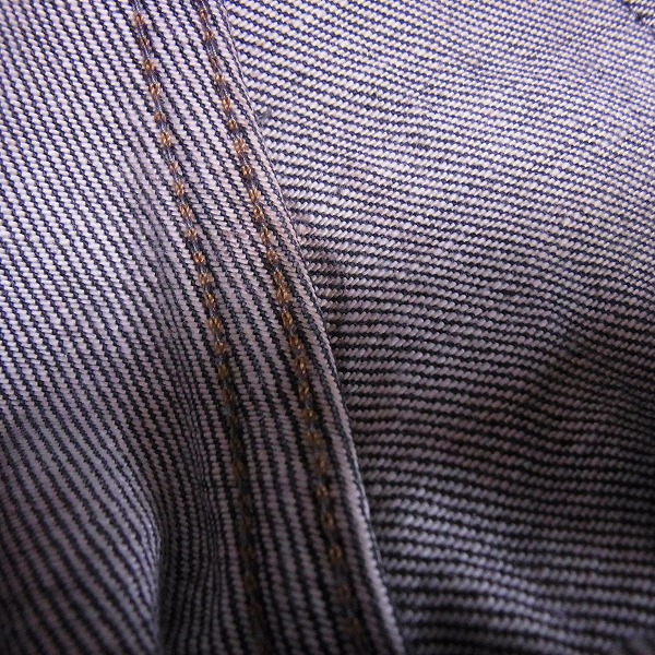 実際に弊社で買取させて頂いたGIVENCHY/ジバンシィ コーティング ブラックデニムパンツ/28 の画像 5枚目