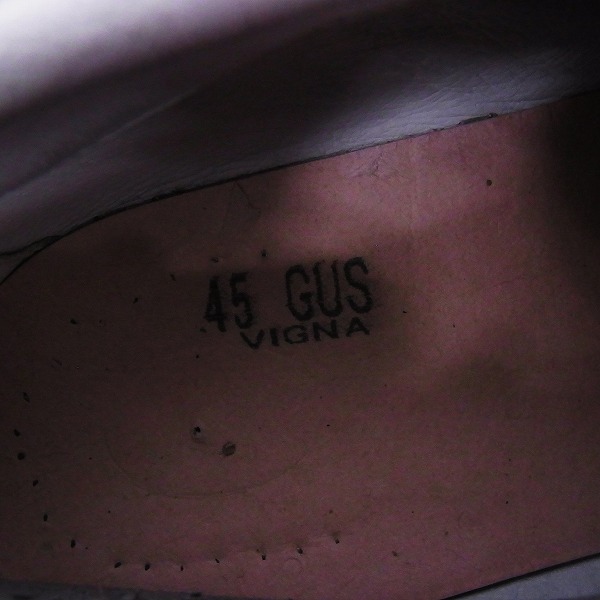 実際に弊社で買取させて頂いたHYDROGEN/ハイドロゲン スカル ローカットスニーカー ホワイト/45の画像 5枚目