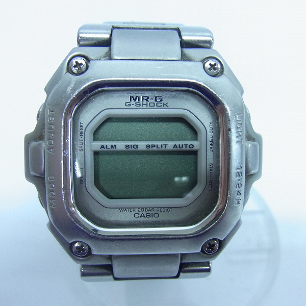 実際に弊社で買取させて頂いたG-SHOCK/Gショック MR-G フルメタル 腕時計 シルバー MRG-110-7【動作未確認】