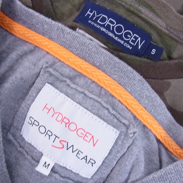 実際に弊社で買取させて頂いたHYDROGEN/ハイドロゲン 長袖Tシャツ スカルプリント/迷彩 2点セットの画像 2枚目
