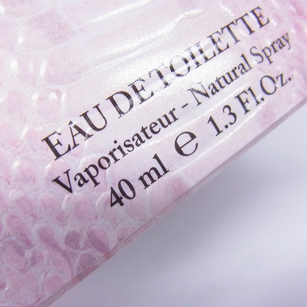 実際に弊社で買取させて頂いたJIMMY CHOO/ジミーチュウ オードトワレ 40ml Ferragamo/フェラガモ シニョリーナ ミステリオーサ EDP 30ml 2点セットの画像 4枚目