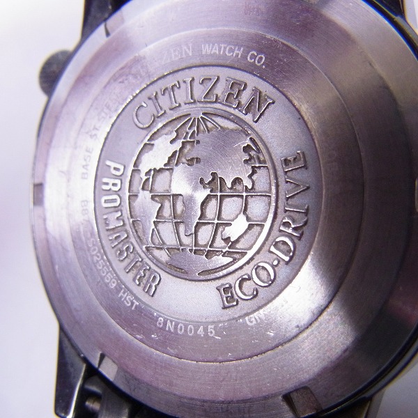 実際に弊社で買取させて頂いたCITIZEN/シチズン プロマスター ナイトホーク エコドライブ GN-4W-S B877-S025559の画像 3枚目