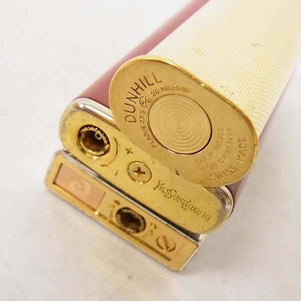 実際に弊社で買取させて頂いたMaruman Halley/マルマン/Cartier/カルティエ/ダンヒル/YSL/Pierre Cardin/RONSON ライター 8点おまとめの画像 4枚目