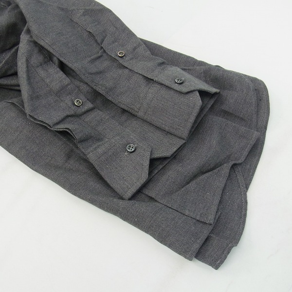 実際に弊社で買取させて頂いたEDIFICE×ORIAN/エディフィス×オリアン イタリア製 長袖シャツ/Mの画像 7枚目