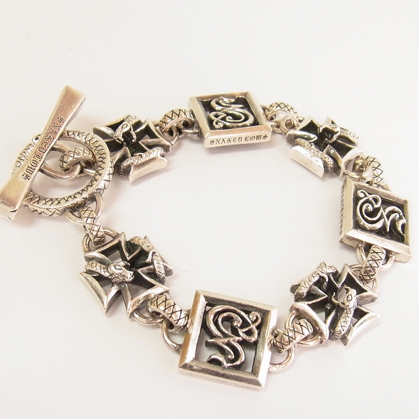 実際に弊社で買取させて頂いたDEALDESIGN/ディールデザイン SNAKED LOWS/スネイキッドロウズ ブレスレット sn-001