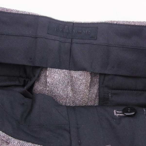 実際に弊社で買取させて頂いたjunhashimoto/ジュンハシモト ウール スラックス パンツ/2の画像 5枚目