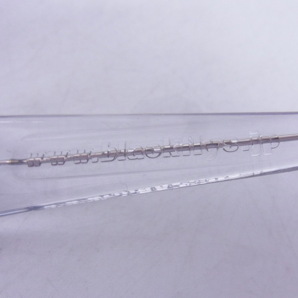 実際に弊社で買取させて頂いたBLACK FLYS /ブラックフライ FLY KNUCKLES サングラス/フレーム クリアの画像 3枚目