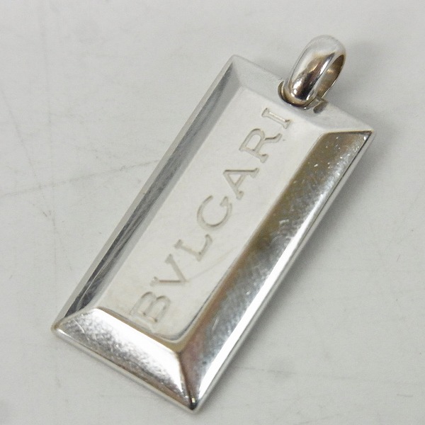 実際に弊社で買取させて頂いたBVLGARI/ブルガリ K18WG インゴット ペンダントトップ