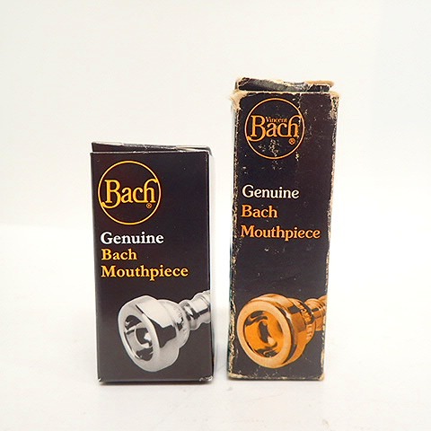 実際に弊社で買取させて頂いたVincent Bach/ヴィンセント・バック No 1/No 7C コルネット用/トランペット用 マウスピース 2個セット