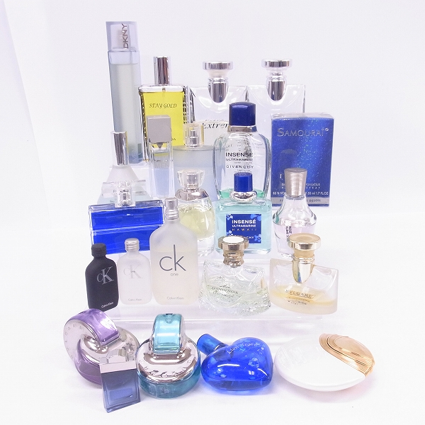実際に弊社で買取させて頂いたBVLGARI/ブルガリ GIVENCHY/ジバンシー他 メンズ香水 フレグランス 10点↑ おまとめ