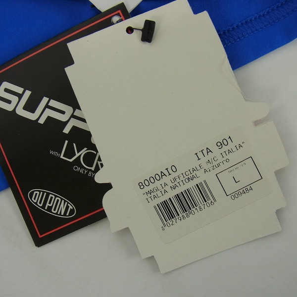 実際に弊社で買取させて頂いた【未使用】KAPPA/カッパ イタリア代表 ホーム 半袖ユニフォーム #10 デルピエロ/Lの画像 4枚目