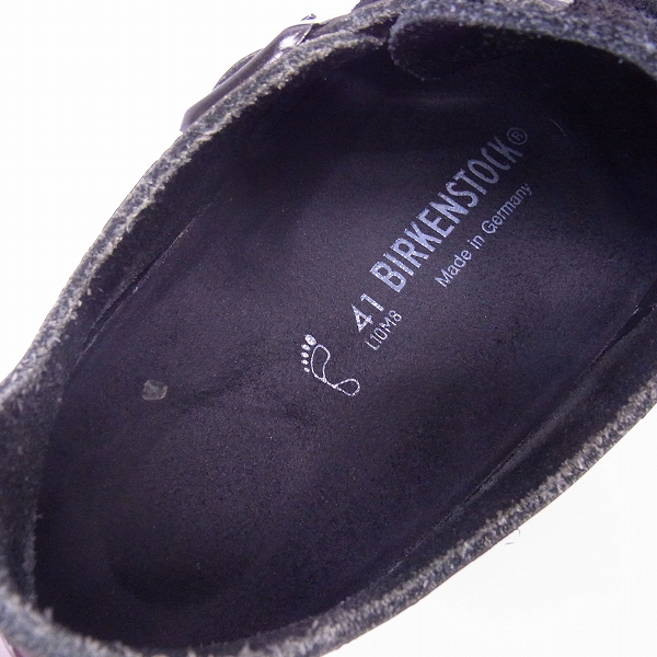 実際に弊社で買取させて頂いたBIRKENSTOCK/ビルケンシュトック BOSTON/ボストン レザー シューズ/41の画像 4枚目