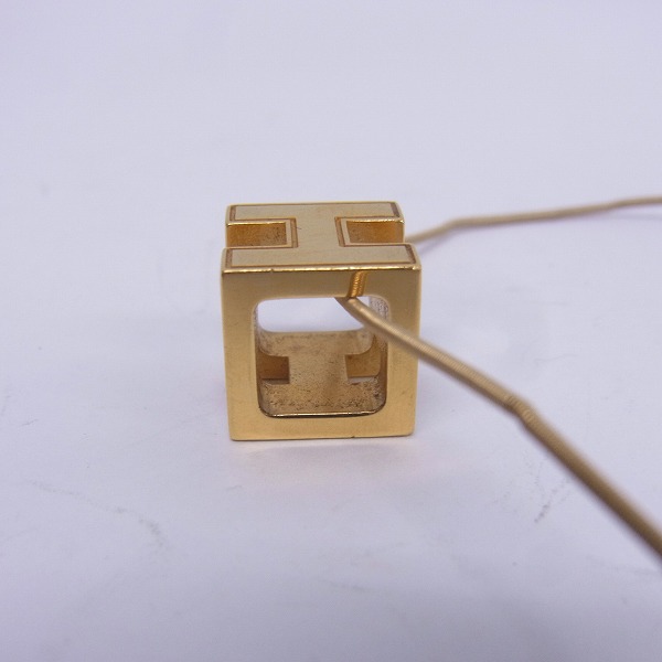 実際に弊社で買取させて頂いたHERMES/エルメス キューブ Ｈキューブ ワイヤーネックレス の画像 3枚目