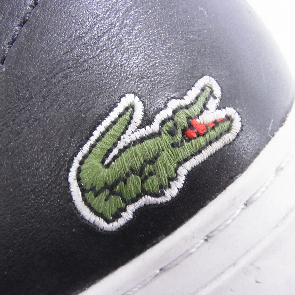 実際に弊社で買取させて頂いたLACOSTE/ラコステ ハイカットスニーカー UK7.5 2点セットの画像 6枚目