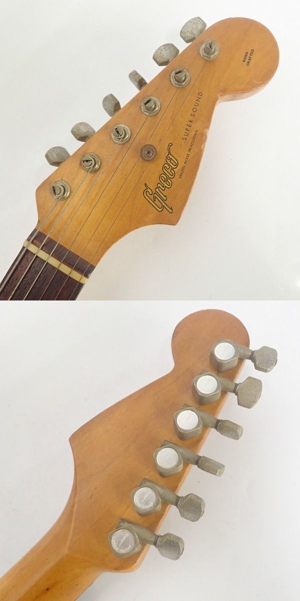 実際に弊社で買取させて頂いた★【難あり】Greco/グレコ SUPER SOUNDシリーズ エレキギター ジャパンビンテージの画像 1枚目