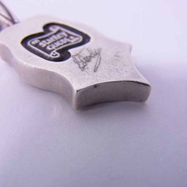 実際に弊社で買取させて頂いたSTANLEY GUESS/スタンリーゲス ウッドギター ペンダントトップの画像 5枚目