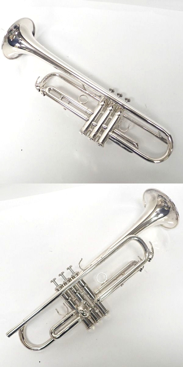 実際に弊社で買取させて頂いたYAMAHA/ヤマハ B♭ トランペット YTR-6310ZS 銀メッキ仕上げ ハードケース付の画像 1枚目