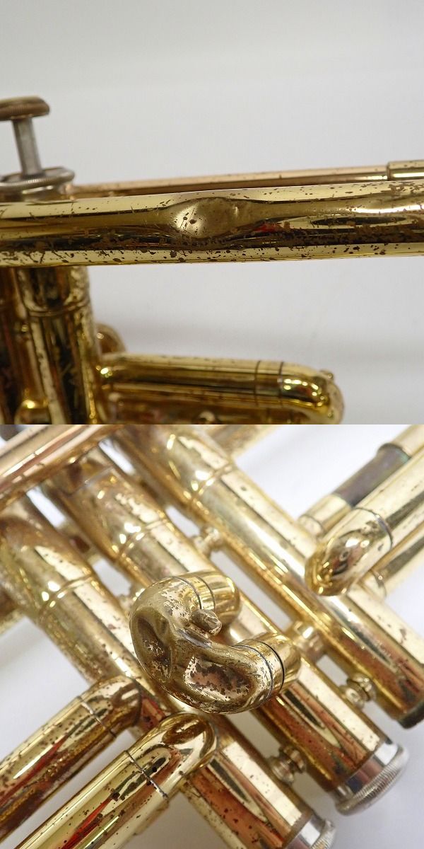 実際に弊社で買取させて頂いた【ジャンク】YAMAHA/ヤマハ YTR-236 トランペットの画像 6枚目