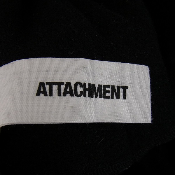 実際に弊社で買取させて頂いたATTACHMENT/アタッチメント サルエルウールパンツ/ブラック/2の画像 3枚目
