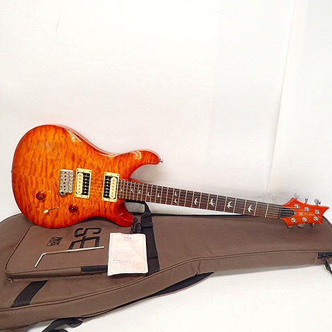 実際に弊社で買取させて頂いた★PRS/ポールリードスミス SE Custom24 30th Anniversary Vintage Sunburst エレキギター ソフトケース
