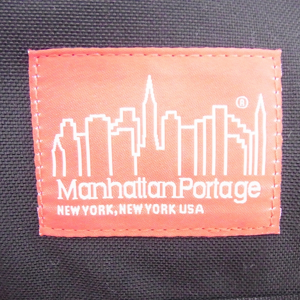 実際に弊社で買取させて頂いたManhattan Portage/マンハッタンポーテージ メッセンジャー ショルダーバッグ ブラックの画像 4枚目