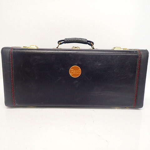 実際に弊社で買取させて頂いたＢach/バック トランペット用 ダブルハードケース ブラック 金管楽器 