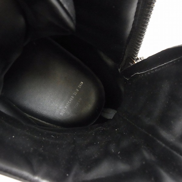 実際に弊社で買取させて頂いたDIET BUTCHER SLIM SKIN/ダイエットブッチャースリムスキン ハイカットスタッズスニーカー 42の画像 4枚目