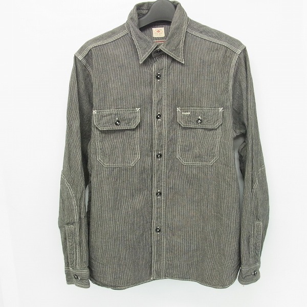 実際に弊社で買取させて頂いたSUGAR CANE/シュガーケーン デニム ワークシャツ/M