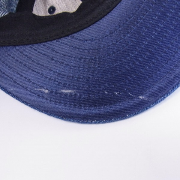 実際に弊社で買取させて頂いたCUSTOM MADE FOR CA4LA/カシラ デニム キャップの画像 9枚目