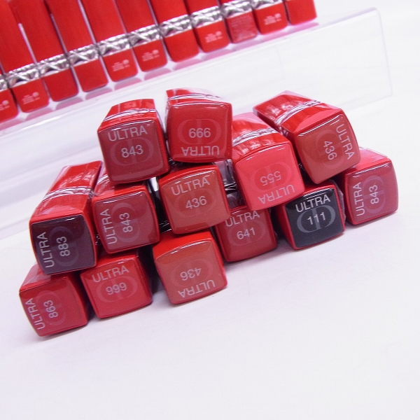 実際に弊社で買取させて頂いたDior ルージュディオール ウルトラ ルージュ/口紅 テスター 40点以上まとめの画像 3枚目