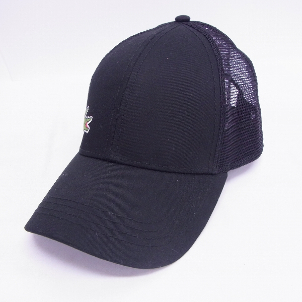 実際に弊社で買取させて頂いたLACOSTE/ラコステ メッシュキャップ ブラック