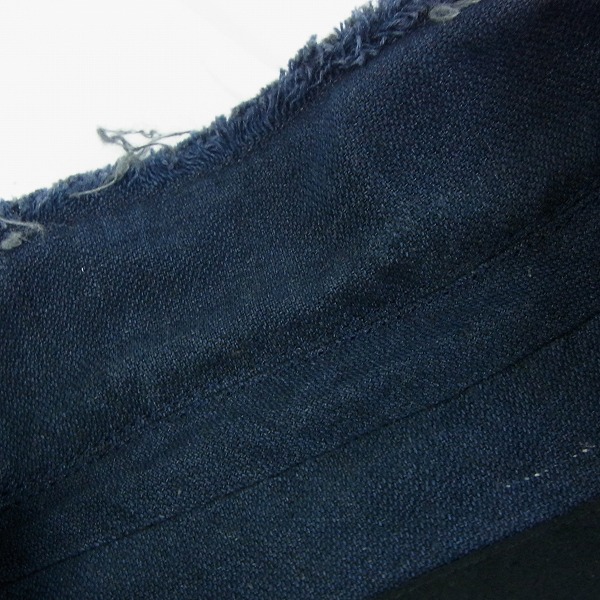 実際に弊社で買取させて頂いたjunhashimoto/ジュンハシモト カットアウトデザイン イージーテーラードジャケット ネイビー/3の画像 7枚目