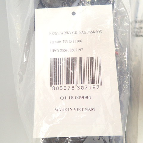 実際に弊社で買取させて頂いた【未使用】JACKSON/ジャクソン GIG BAG/ギグバッグ 純正 ギター用 ケース の画像 5枚目