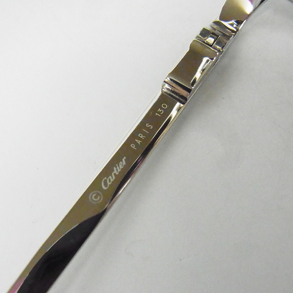 実際に弊社で買取させて頂いたCartier/カルティエ ティアドロップ サングラス/アイウェアの画像 5枚目