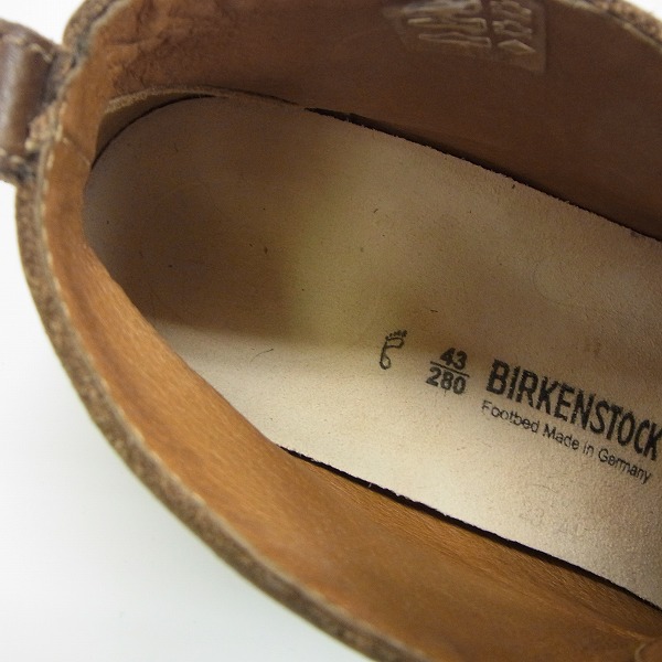 実際に弊社で買取させて頂いたBIRKENSTOCK/ビルケンシュトック HARRIS レザーブーツ/28.0の画像 4枚目