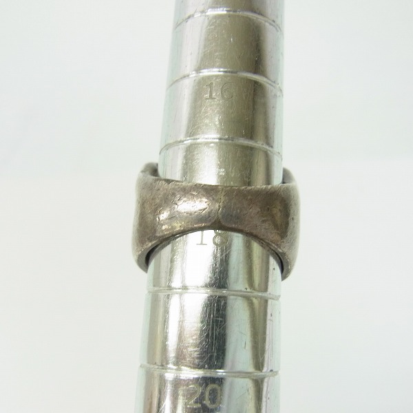 実際に弊社で買取させて頂いたCRAZY PIG/クレイジーピッグ ラージエビルスカルリング/EVIL SKULL/18号の画像 7枚目