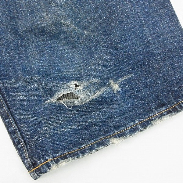 実際に弊社で買取させて頂いたLEVI'S×uniform experiment×fenom/リーバイス×ユニフォームエクスペリエンス×フェノム デニムパンツ S0505-0001/XLの画像 6枚目