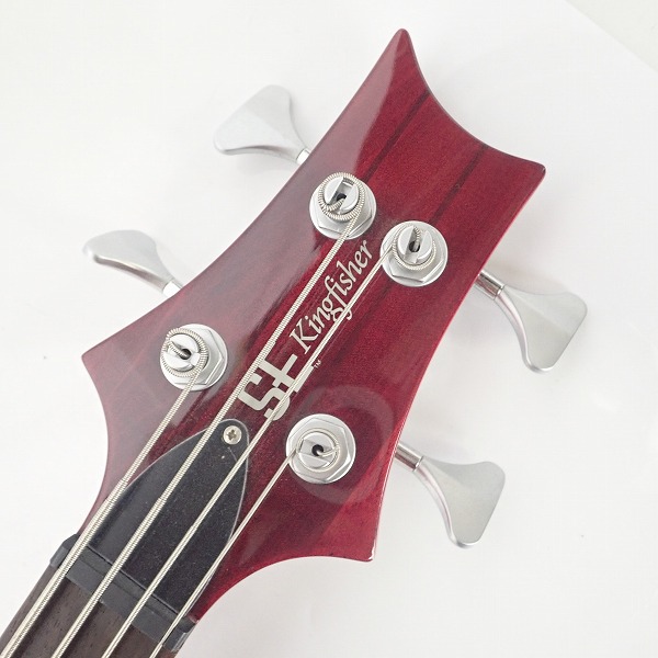 実際に弊社で買取させて頂いた★PRS/ポールリードスミス SE Kingfisher Tortoise Shell エレキベース 純正ケース付きの画像 1枚目