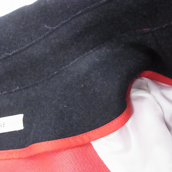 実際に弊社で買取させて頂いたCELINE/セリーヌ ダブルフェイスコート/42の画像 5枚目