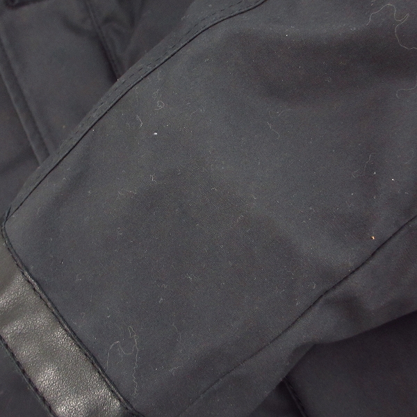 実際に弊社で買取させて頂いたBACK CHANNEL/バックチャンネル ミラレイン社 MILLERAIN HOODED JACKET オイルドフードジャケット Mの画像 6枚目