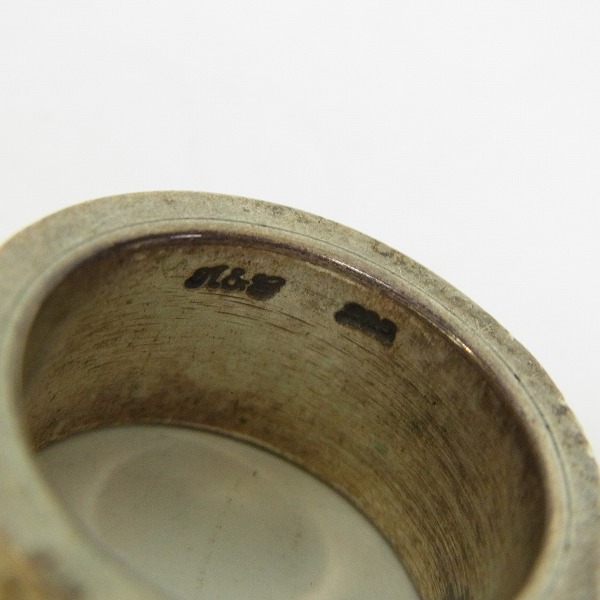 実際に弊社で買取させて頂いたA&G/エーアンドジー スピナークロスバンド リング/17号の画像 3枚目