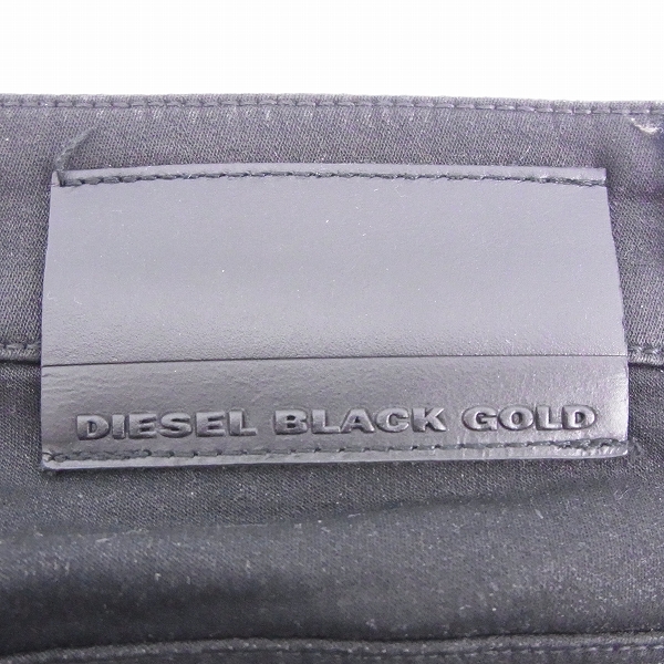 実際に弊社で買取させて頂いたDIESEL BLACK GOLD/ディーゼル スウェットデニムパンツ/32の画像 3枚目