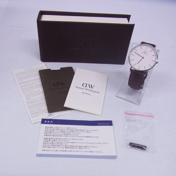 実際に弊社で買取させて頂いたDaniel Wellington/ダニエルウェリントン アナログ/2針 クォーツ/腕時計/ウォッチの画像 7枚目