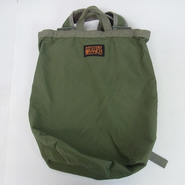 実際に弊社で買取させて頂いたMYSTERY RANCH/ミステリーランチ BOOTYBAG/ブーティーバッグ 2way バックパック トートバッグ