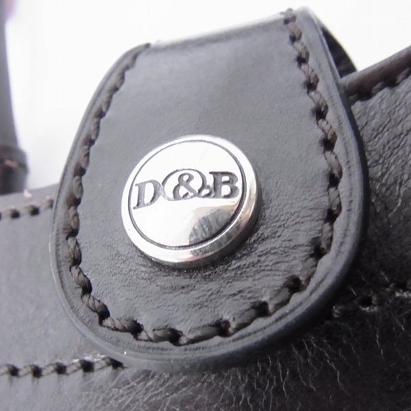 実際に弊社で買取させて頂いた【未使用】Daniel&Bob/ダニエル&ボブ CULODORO RODI/クロドーロ RODI/ロディ P022 レザートートバッグ/ショルダーバッグの画像 6枚目