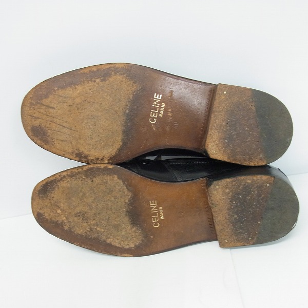実際に弊社で買取させて頂いたCELINE/セリーヌ タッセルローファー ブラック/40の画像 2枚目