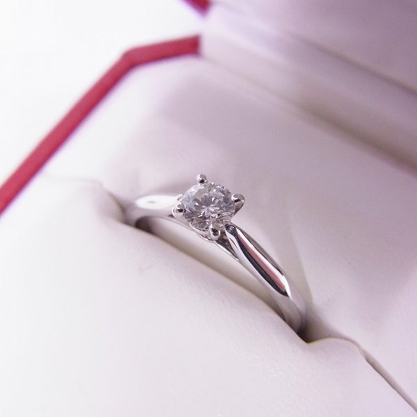実際に弊社で買取させて頂いたCARTIER/カルティエ ソリテール ダイヤリング D0.23ct